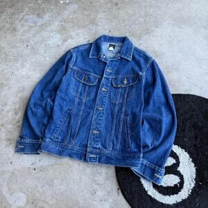 True Vintage 80s Lee Dark Wash Jean Jacket
